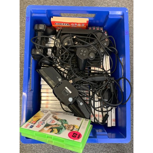 123 - PS2, Boxes Of Approx. 30 Games & Other Items