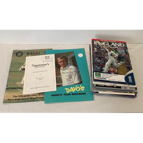 142 - A box of Football, Cricket & Rugby Programmes 1965 - 2000 inc a collection of 22 Liverpool FC progra... 