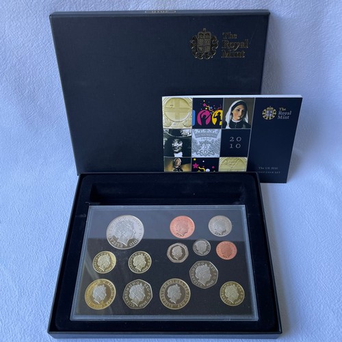 252 - Seven Sets of UK Proof and Commemorative Coin Sets (7). 
2008 Proof Collection in Presentation Case ... 