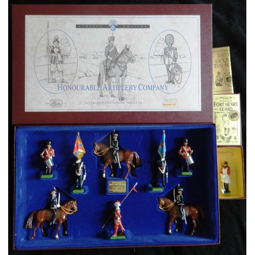 37 - Britain’s. 5291 The Honourable Artillery Company set.; 8823 Pioneer Fort Henry guard. Both boxed new... 