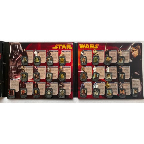 126 - Collection of Star Wars Memorabilia 
Star Wars Tazos and other Star Wars Collectibles.
Including 2 x... 