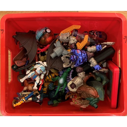 124 - A Large Collection of Toys & Figures - inc Lion King, Woody (Toystory) , McDonalds Happy Meal, PG Ti... 