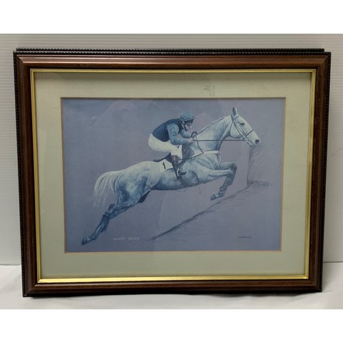 145 - Horse Racing Interest - A Collection of Horse Racing Statues, Prints & Pictures (9)