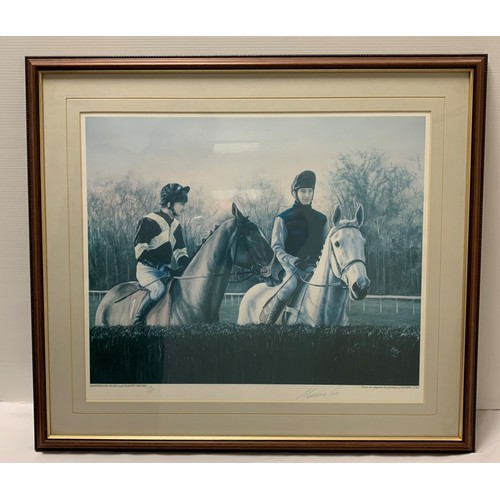 145 - Horse Racing Interest - A Collection of Horse Racing Statues, Prints & Pictures (9)