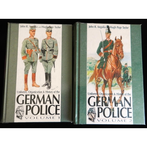 German reference books. Uniforms, Organization & History of the German  Police. By J.R. Angolia & Hu