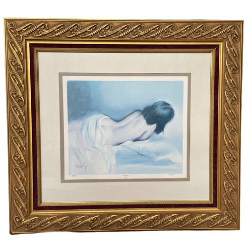 183 - Domingo, Alvarez Gomez (Spanish Bn. 1942) Limited edition print 'Carla Reclining'  270/850 & other f... 