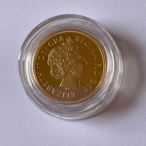 121 - 2002 Royal mint sovereign double cased