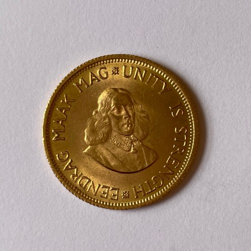 127 - South Africa gold 2 Rand 1962