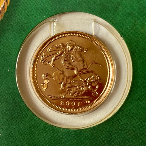 137 - Limited Edition Half Sovereign 2001