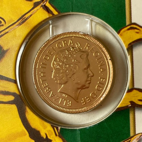 137 - Limited Edition Half Sovereign 2001