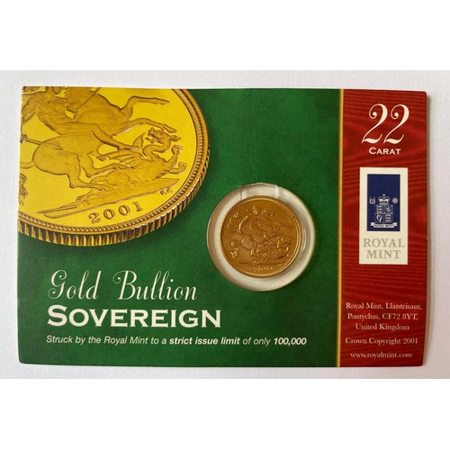 138 - Limited Edition Sovereign 2001