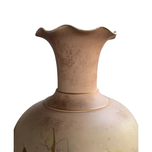 88 - A Large Ceramic Vase with Heron Design
c.60cm
Not available for in-house posting