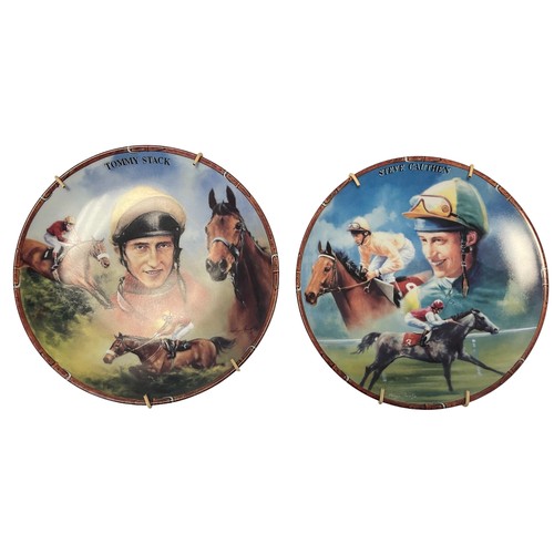 67 - Horse Racing Interest - a Collection of Horse & Jockey Commemorative plate by Royal Worcester & othe... 