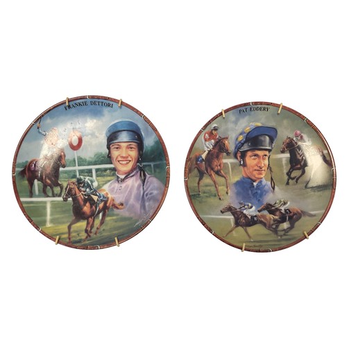 67 - Horse Racing Interest - a Collection of Horse & Jockey Commemorative plate by Royal Worcester & othe... 