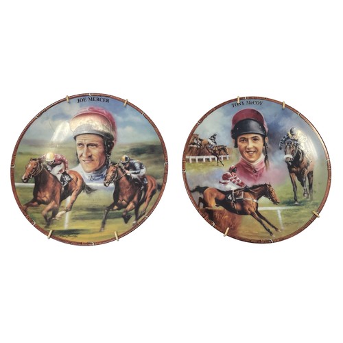 67 - Horse Racing Interest - a Collection of Horse & Jockey Commemorative plate by Royal Worcester & othe... 