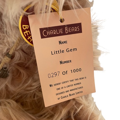 142 - Charlie Bear Little Gem -Limited Edition 0297/1000 CB125089