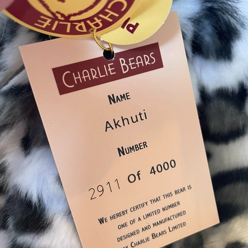 153 - Charlie Bear Akhuti - Limited Edition 2911/4000 CB114982