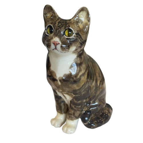 307 - A Collection of F. Winstanley Pottery Cat Figures (4)
Upright Tabby size 6 c.29cm
Upright Tabby size... 