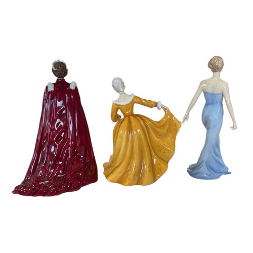 313 - Three Ceramic Figures (3)
Royal Worcester 'In Celebration of The Queen's 80th Birthday 2006', 23cm t... 