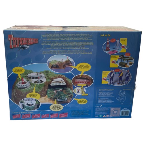 107 - Boxed Carlton Vivid Imaginations Thunderbirds Tracy Island Electronic Playset. Contents appear good ... 