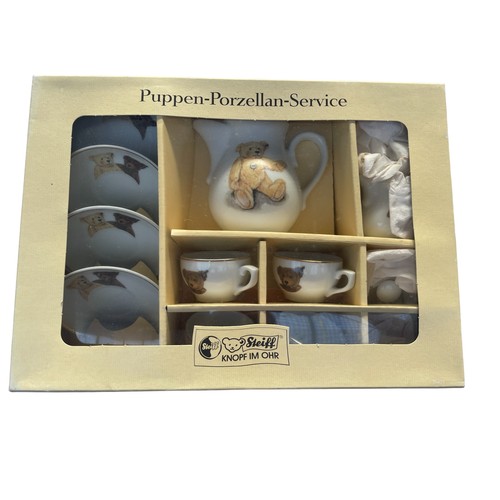 114 - Steiff Tea Set - Dekor Teddybaren 1905 - 613838