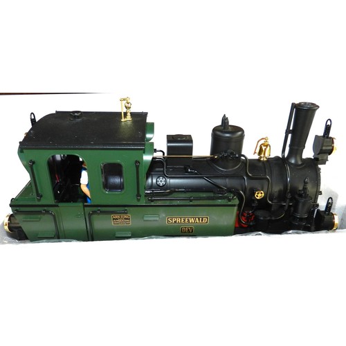 6 - LGB G gauge 22741 2-6-0 loco, green/black, Spreewald Dev. Boxed new.