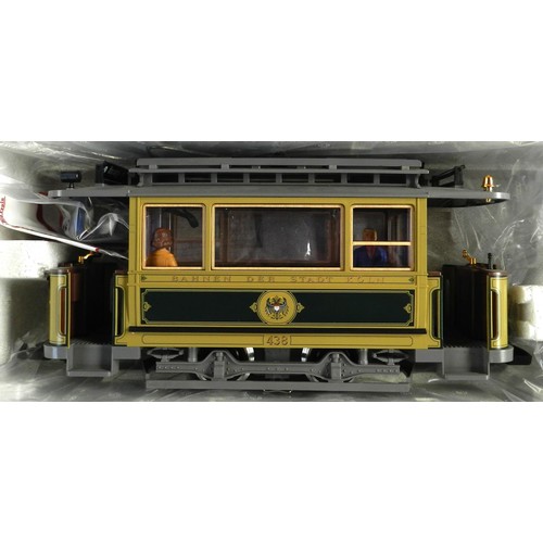 13 - LGB G gauge 21360 Cologne streetcar. Collector's Edition.Boxed new.