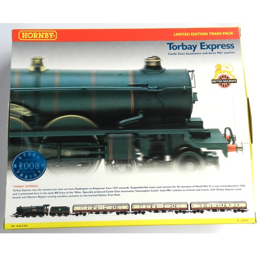 42 - Hornby 00 gauge. R.2090 Limited Edition set 334/2000 'Torbay Express'. Boxed