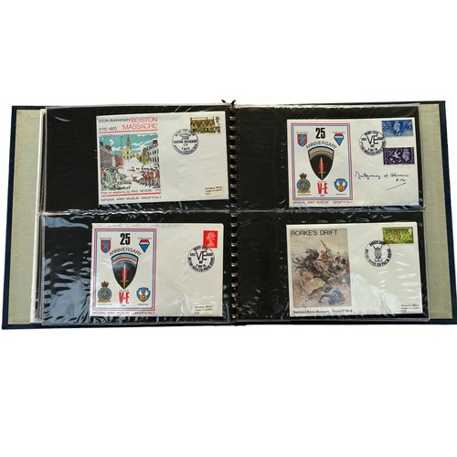 214 - The National Army Museum Full Set of Military First Day Covers