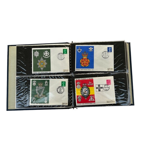 214 - The National Army Museum Full Set of Military First Day Covers