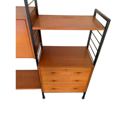 277 - Ladderax shelving wall unit