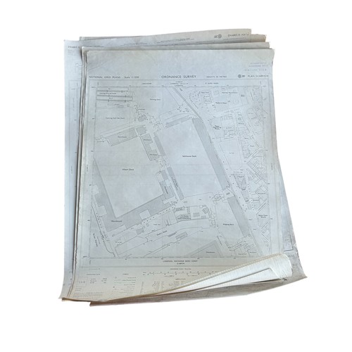 233 - Collection of 1960s & 70s Ordnance Survey maps covering Liverpool City Centre & the docks (7)