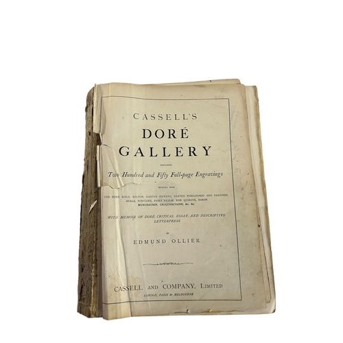 93 - A Victorian book 'The Dore Gallery' containing 250 engravings and published by Cassell, Petter and G... 