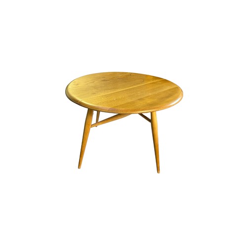 374 - Ercol drop leaf Coffee table, Blonde / Golden