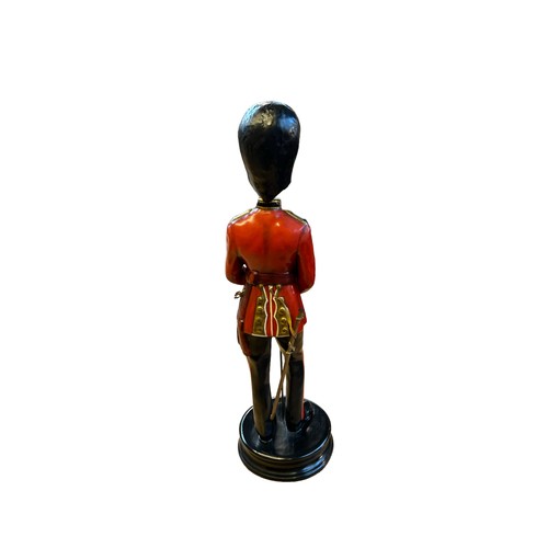 270 - Michael J. Sutty limited edition bone china figure of an officer of The Grenadier Guards, from the s... 