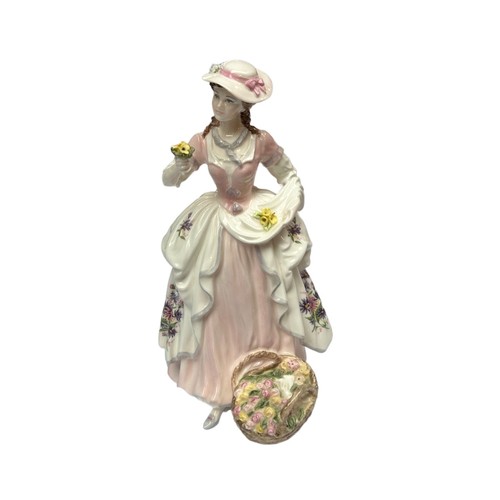 232 - A Collection of Five Coalport Figurines & one other (6) 'Millenium Debut' no.6729 / 7500 CoA, 'the R... 