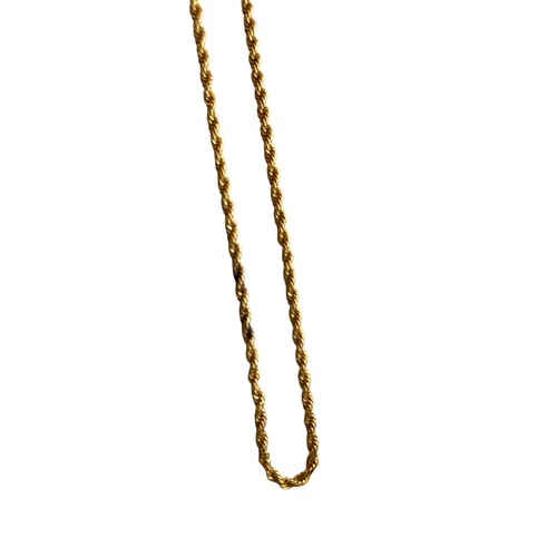 164 - Gold Necklace - believed to be 22ct Gold
Unhallmarked however sold with original 2007 bill of sale f... 