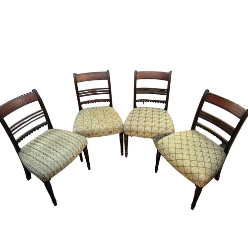 367 - Set of Four Dining Chairs & another similar