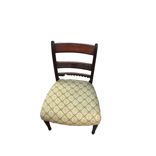 367 - Set of Four Dining Chairs & another similar