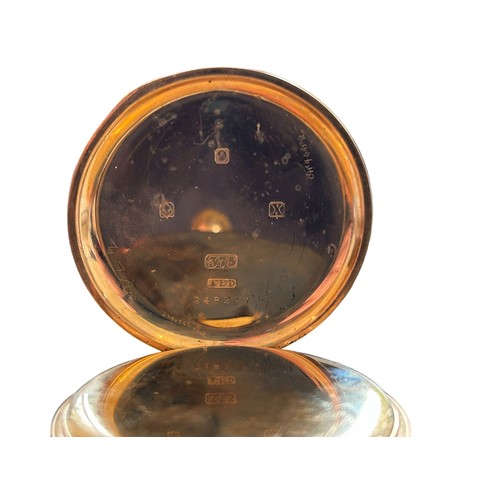 123 - c.1922 9ct Gold Waltam Pocket Watch
87.7g
Hallmarked