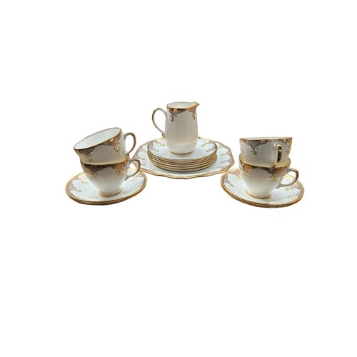 302 - 25 Piece Calton Ware Tea Service plus another 15 piece service