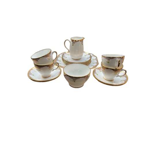 302 - 25 Piece Calton Ware Tea Service plus another 15 piece service