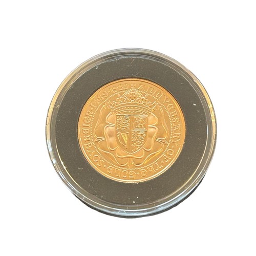 176 - Elizabeth II, Proof Double Sovereign 1989, struck to commemorate the 500th anniversary of the sovere... 