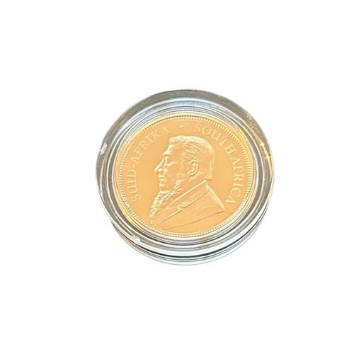 170 - 2017 1/4oz Gold Proof Krugerrand 50th Anniversary, encapsulated and boxed with certificate, 2900 of ... 