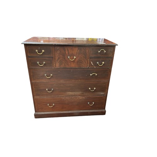 368 - A Mahogany chest of draws