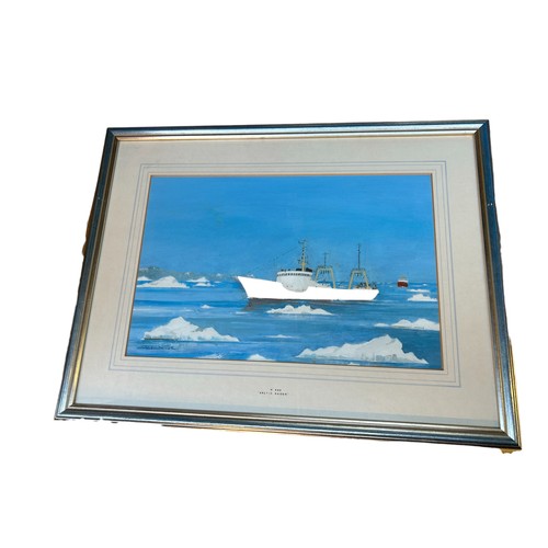 326 - John Hardy Meadows; Four Maritime Watercolour
'Edward Walmsley', 'Arctic Raider', 'Distant Water Tra... 