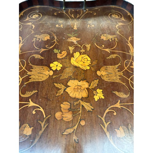 86 - An Edwardian Inlaid Tray
approx 56 x 46cm