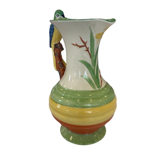 87 - Oakley Gibsons Jug, with parrot handle, C.1930S, 20.5CM