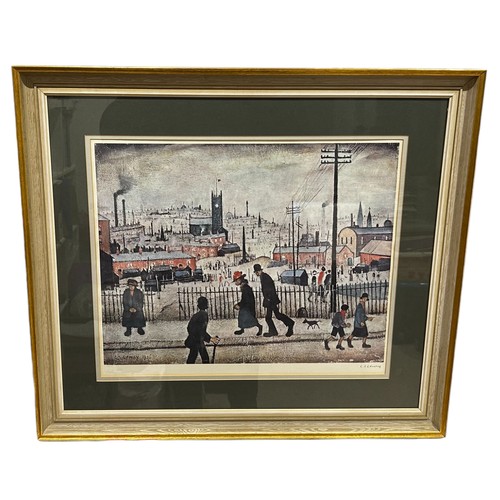 3 - Laurence Stephen Lowry, R.A. (British, 1887-1976) 
Signed Limited Edition Print number 100/850
FATG ... 