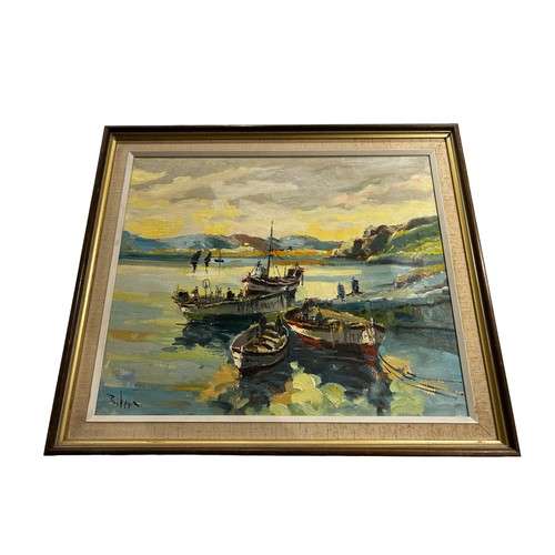 23 - Ribera - Palma oil on canvas
 44.5x53cm 56x64cm in frame
